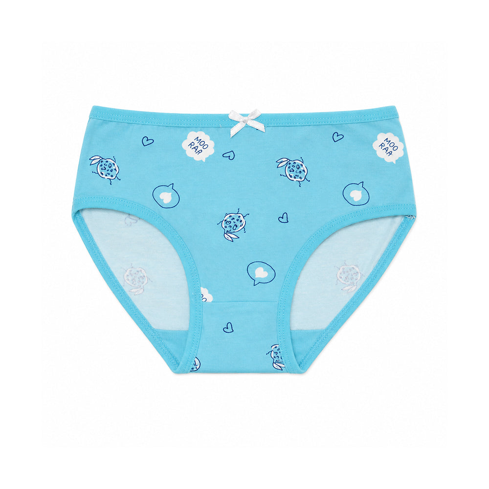 Girls' Under Cotton Calia Printed Bra Set, Model SU105