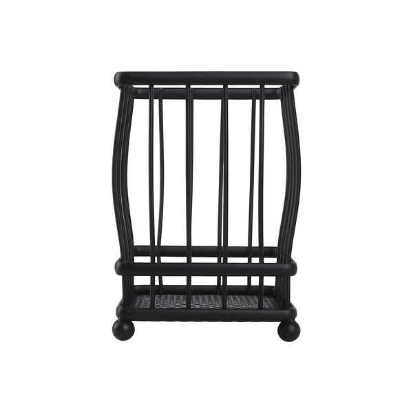 Black Square Hollow Spoon Strainer Model 17848