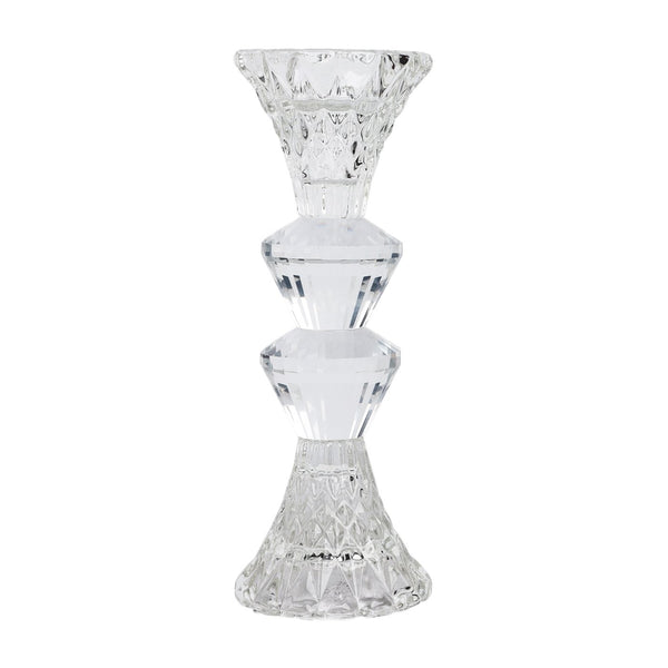 Medium Glass Candlestick Stand Model DM7005M