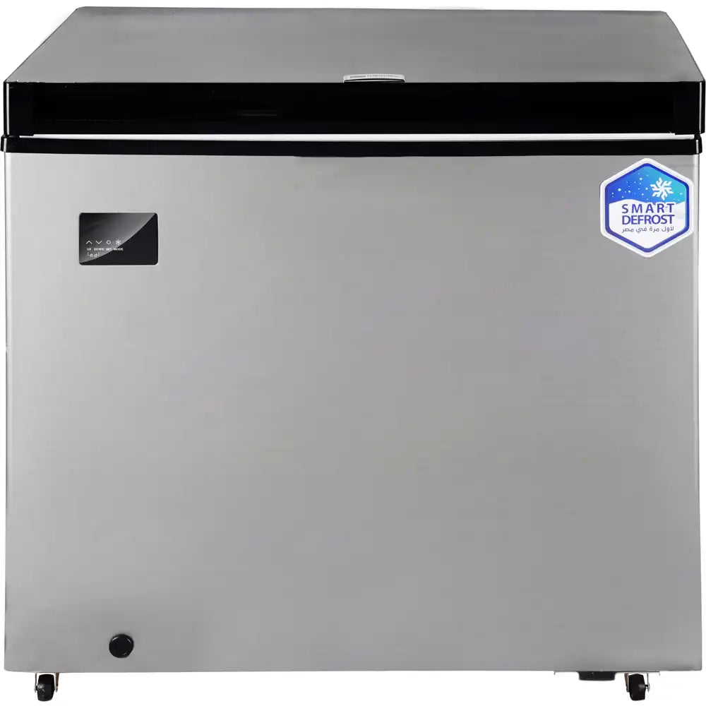 ديب فريزر ديفروست يونيون اير افقي 200 لتر ديجيتال سلفر موديل UC-200VVA-DH 