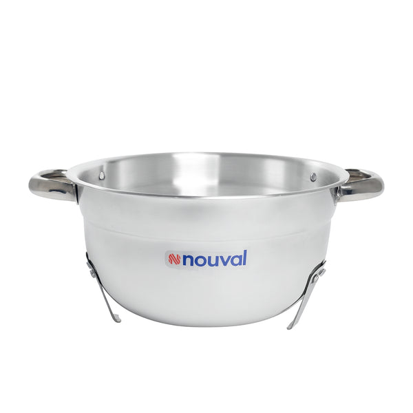 24" Stainless Steel Colander with Nouval Leg