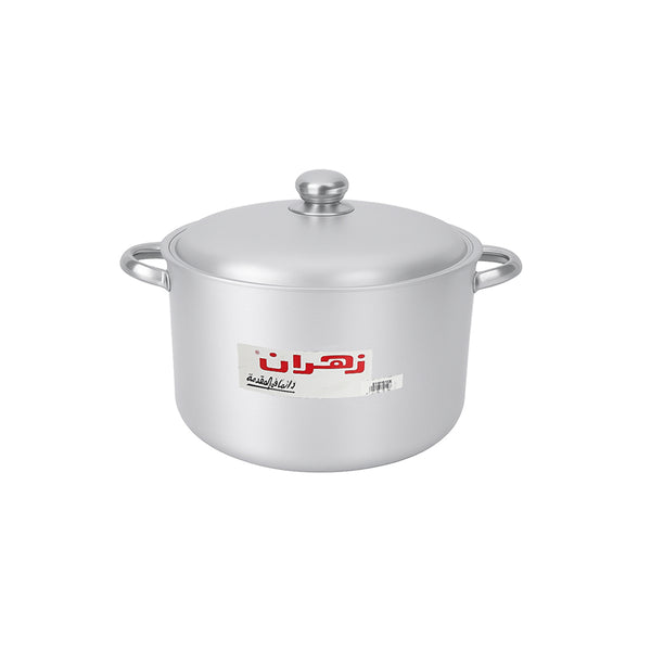 Zahran aluminum pot with stainless steel handle, size 18