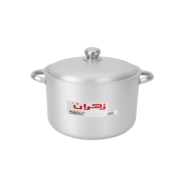 Zahran aluminum pot with stainless steel handle, size 20