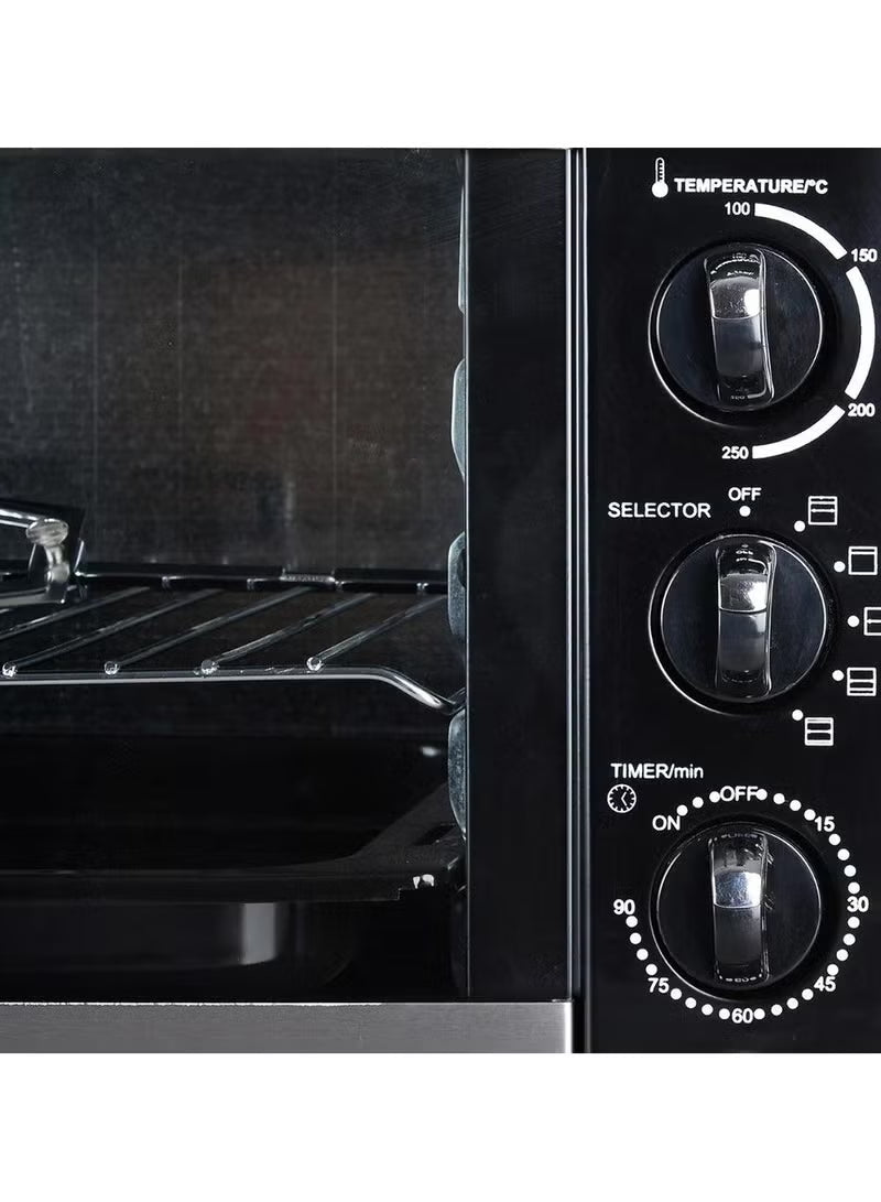 فرن فريش كهربائي كامل 45 لتر اسود FR-4503R موديل 500010781 