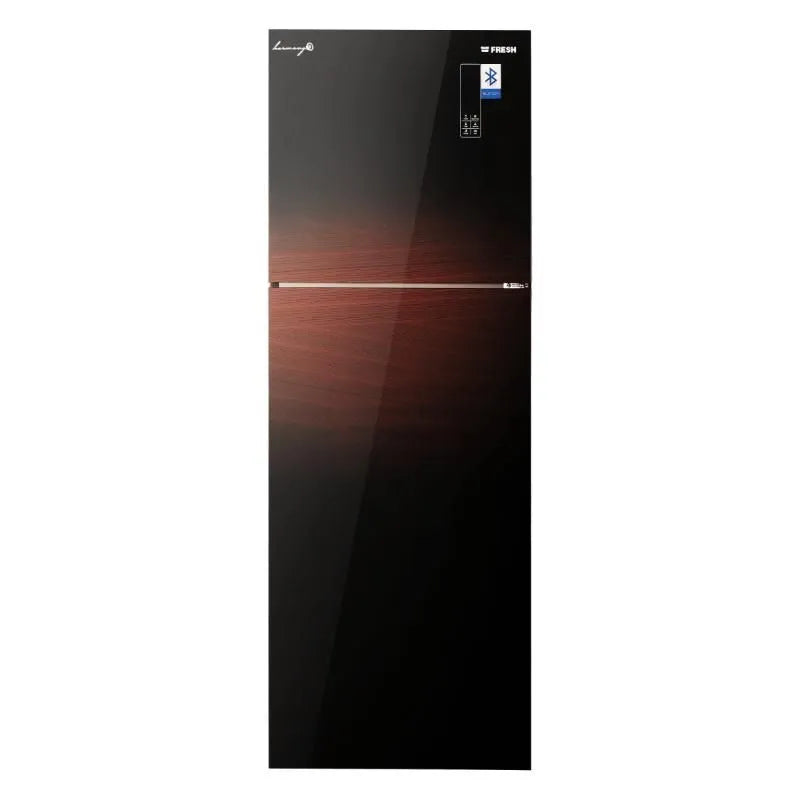 ثلاجة فريش نوفروست سمارت زجاج نبيتيFNT-MR470YGQDR موديل 50010850 