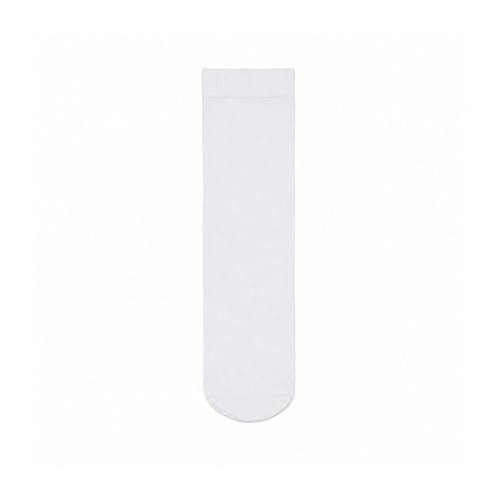 Women's Selfie Socket Opaque White 5277