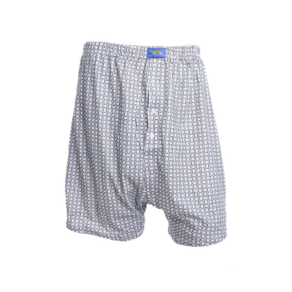 New Men's Printed Combed Boxer Briefs - Cottonil - 8
