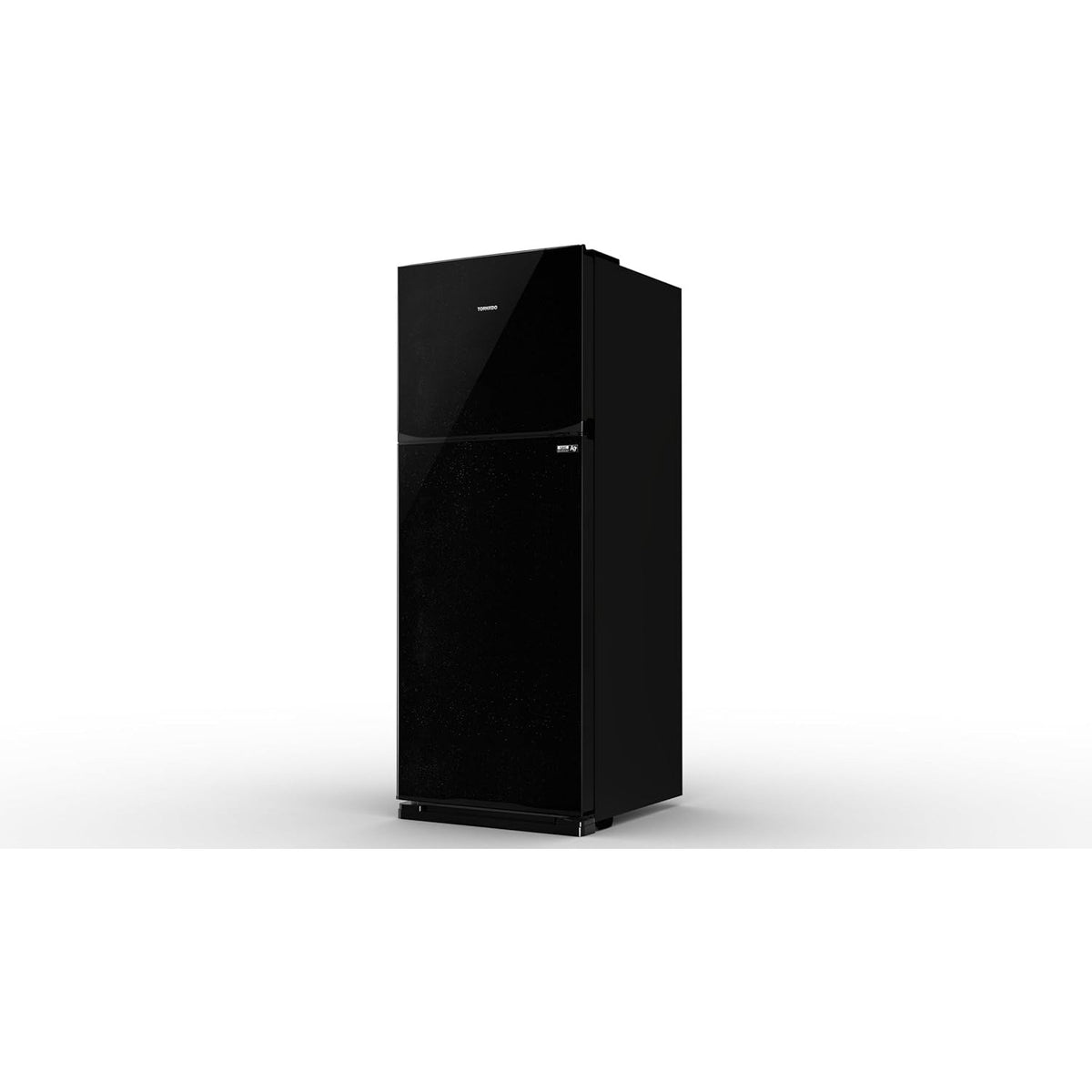 ثلاجة تورنيدو انفرتر 2 باب 396 لتر اسود موديل RF-480TV-BK 