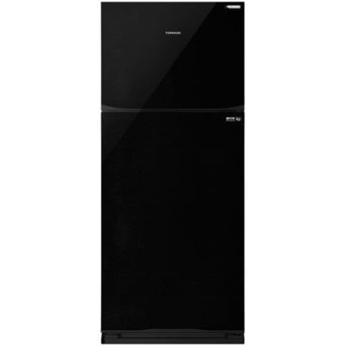 ثلاجة تورنيدو انفرتر 2 باب 396 لتر اسود موديل RF-480TV-BK 