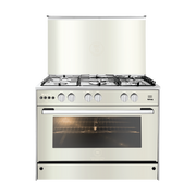 بوتاجاز يونيون اير ماكس 13 ستانلس 90*60 سم 5 شعلة مروحة تايمر ديجيتال موديل C69SS-GC-447-FD-SO-M13-2W-AL 
