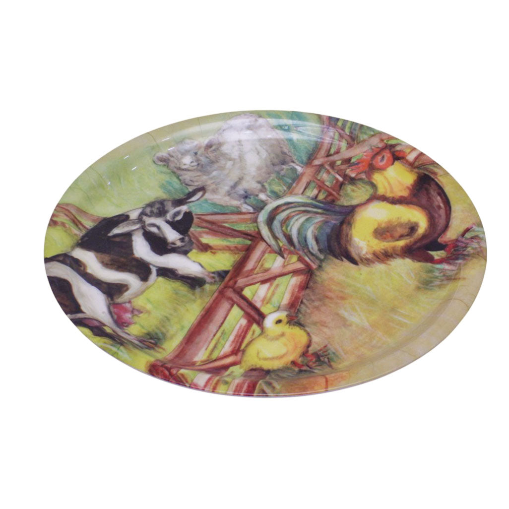 Naqashat Round Tray