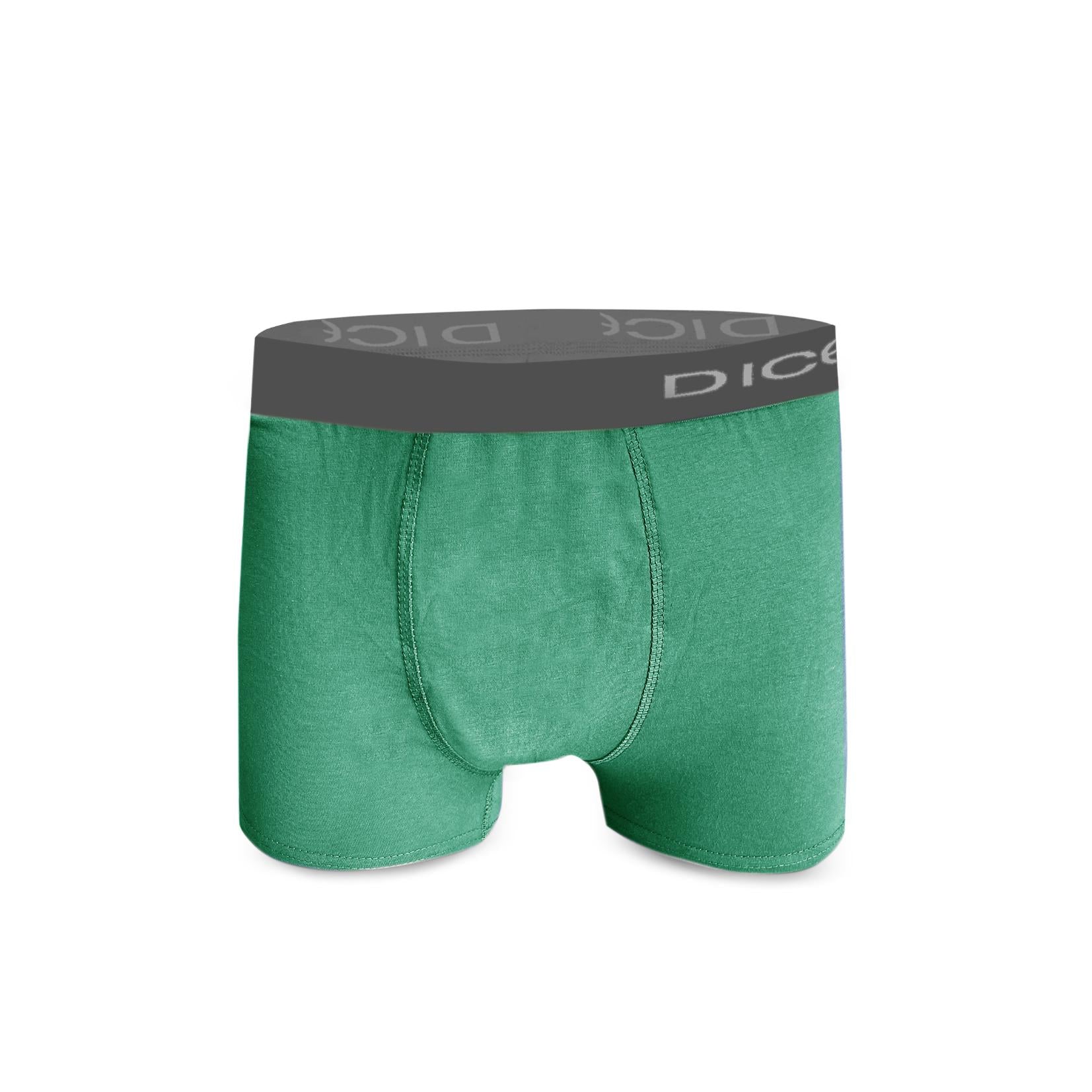 بوكسر رجالي ليكرا سادة DM226 S/S - دايس 