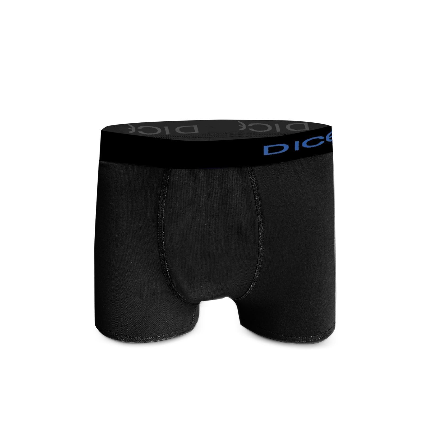 بوكسر رجالي ليكرا سادة DM226 S/S - دايس 