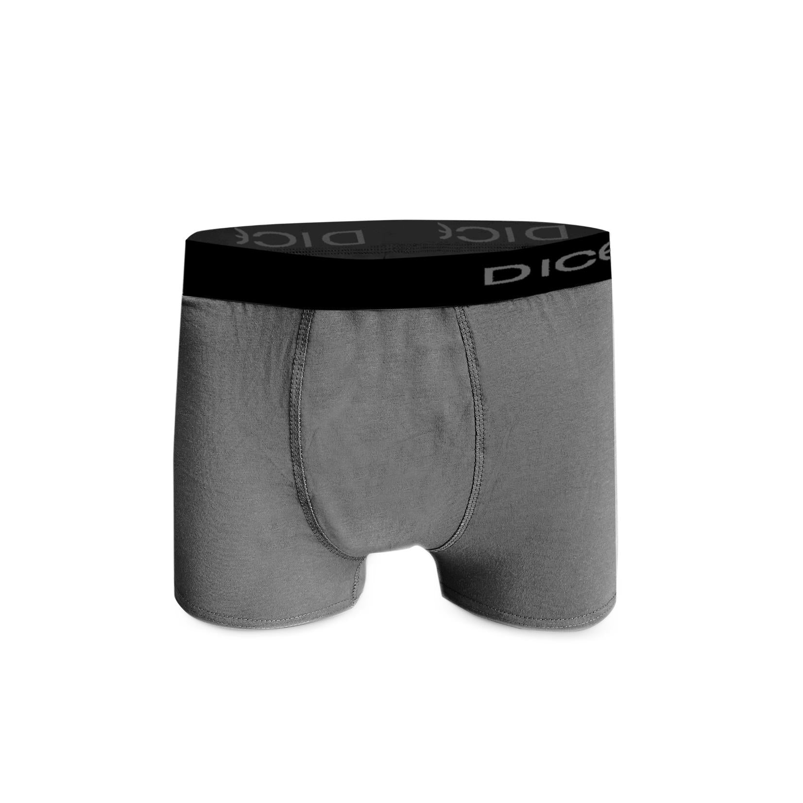 بوكسر رجالي ليكرا سادة DM226 S/S - دايس 