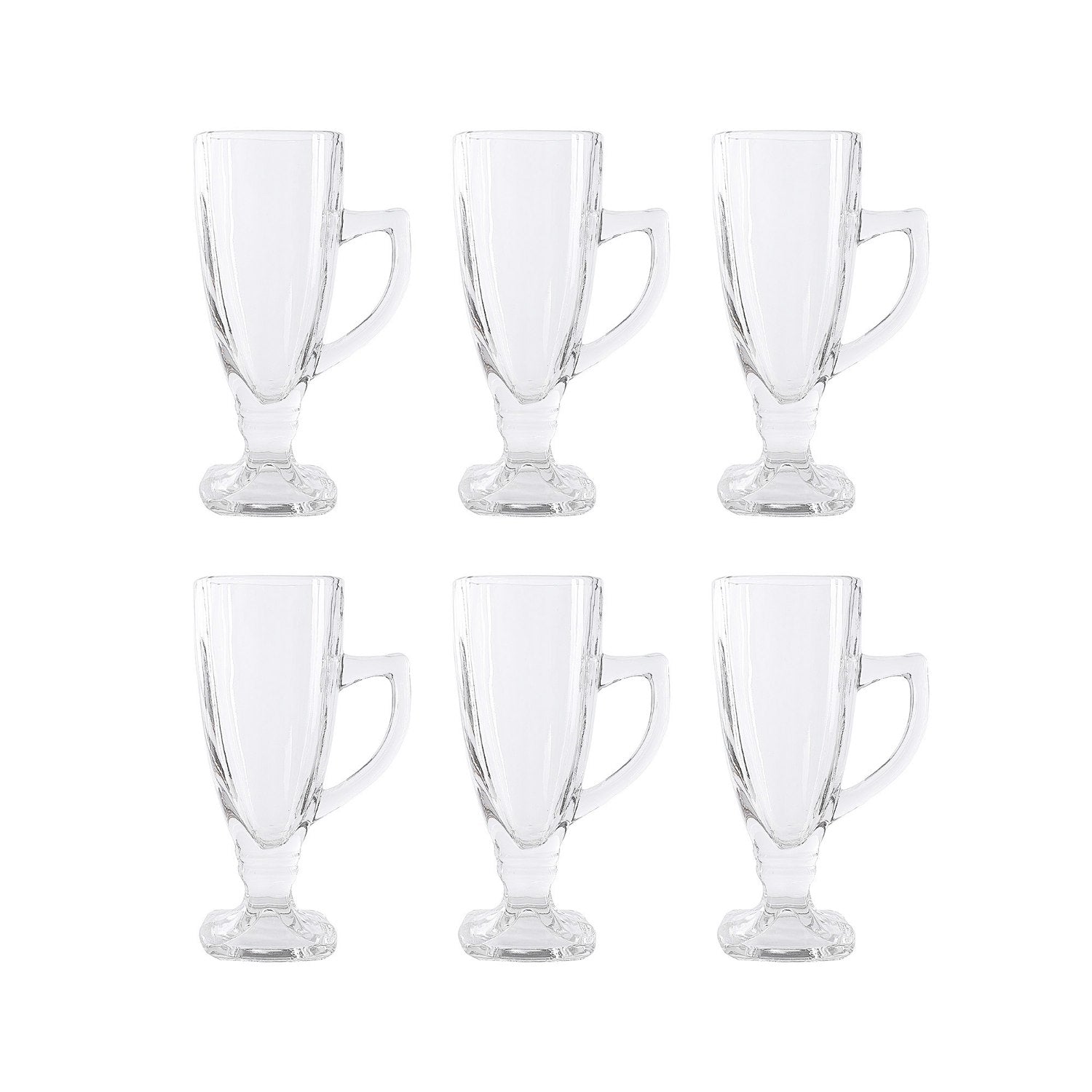 طقم مج زجاج CITY GLASS فرابية 270 مللي 6 قطعة 