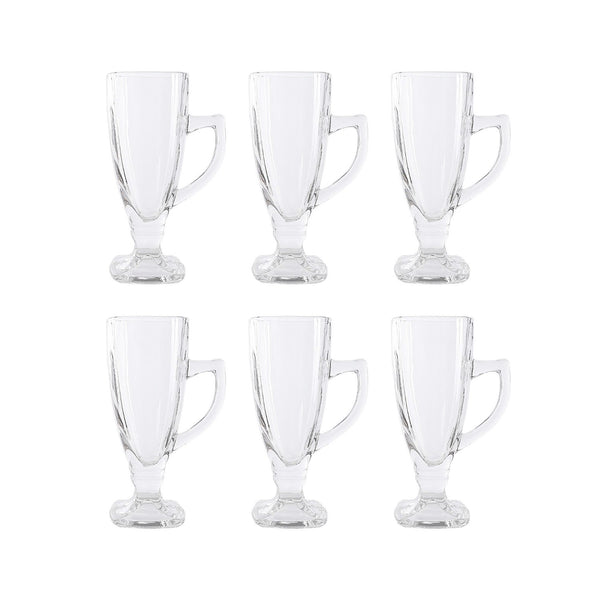 طقم مج زجاج CITY GLASS فرابية 270 مللي 6 قطعة