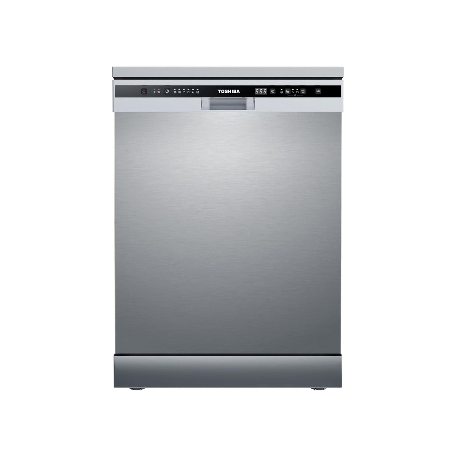 غسالة اطباق توشيبا 13 كيلو فضي موديل DW-13F8AF(SS) 