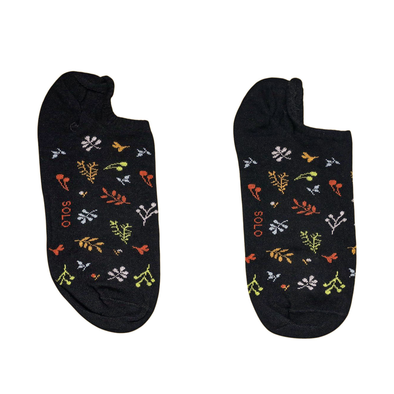 Women's Socket Printed 3-Piece Socks 2513 - Solo
