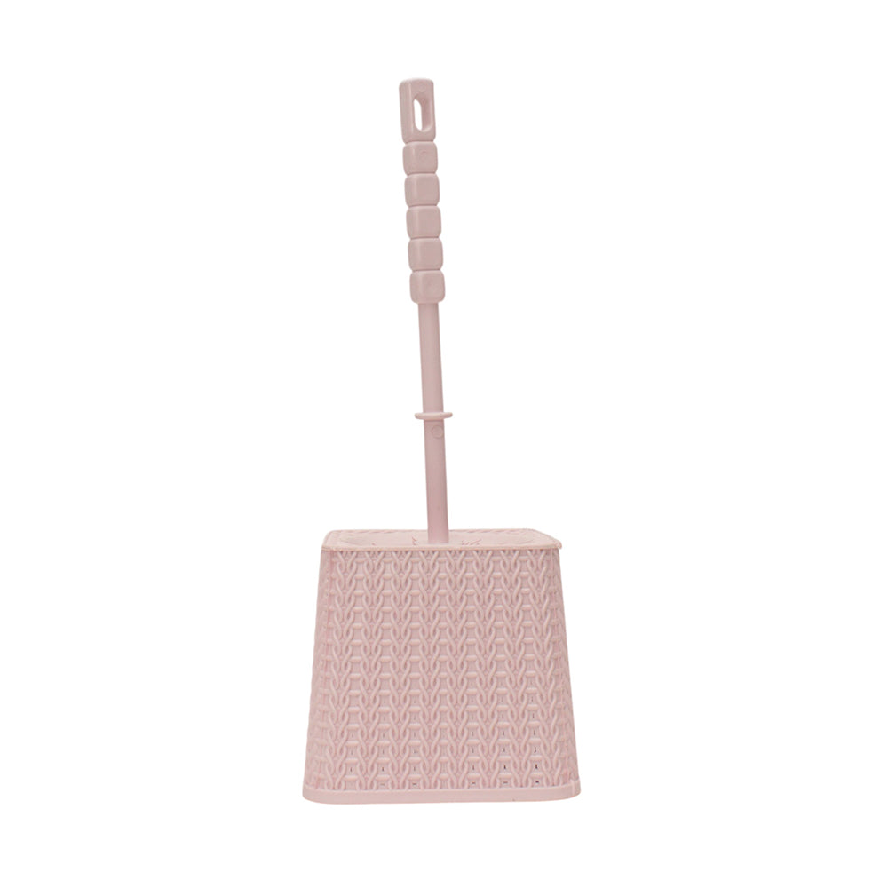 Palm Line Crescent Toilet Brush with Base