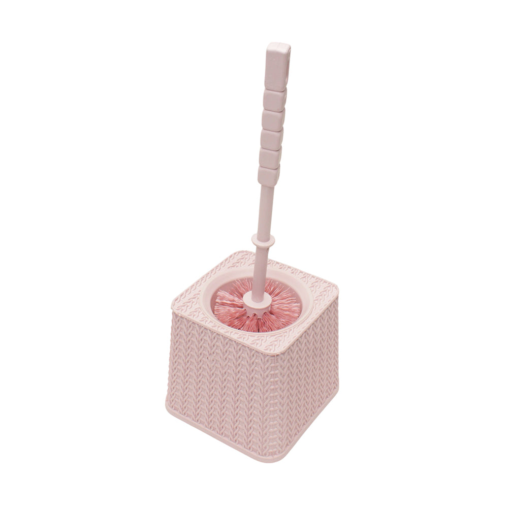 Palm Line Crescent Toilet Brush with Base