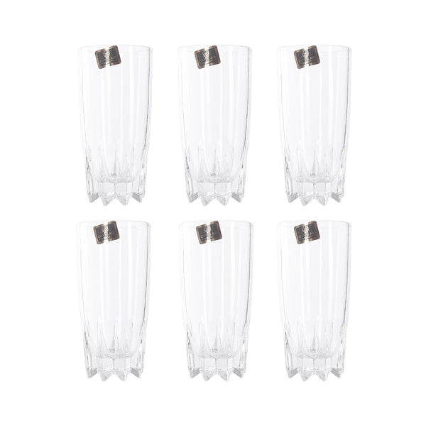 طقم شوب زجاج CITY GLASS مارلي سادة 270 مللي 6 قطعة