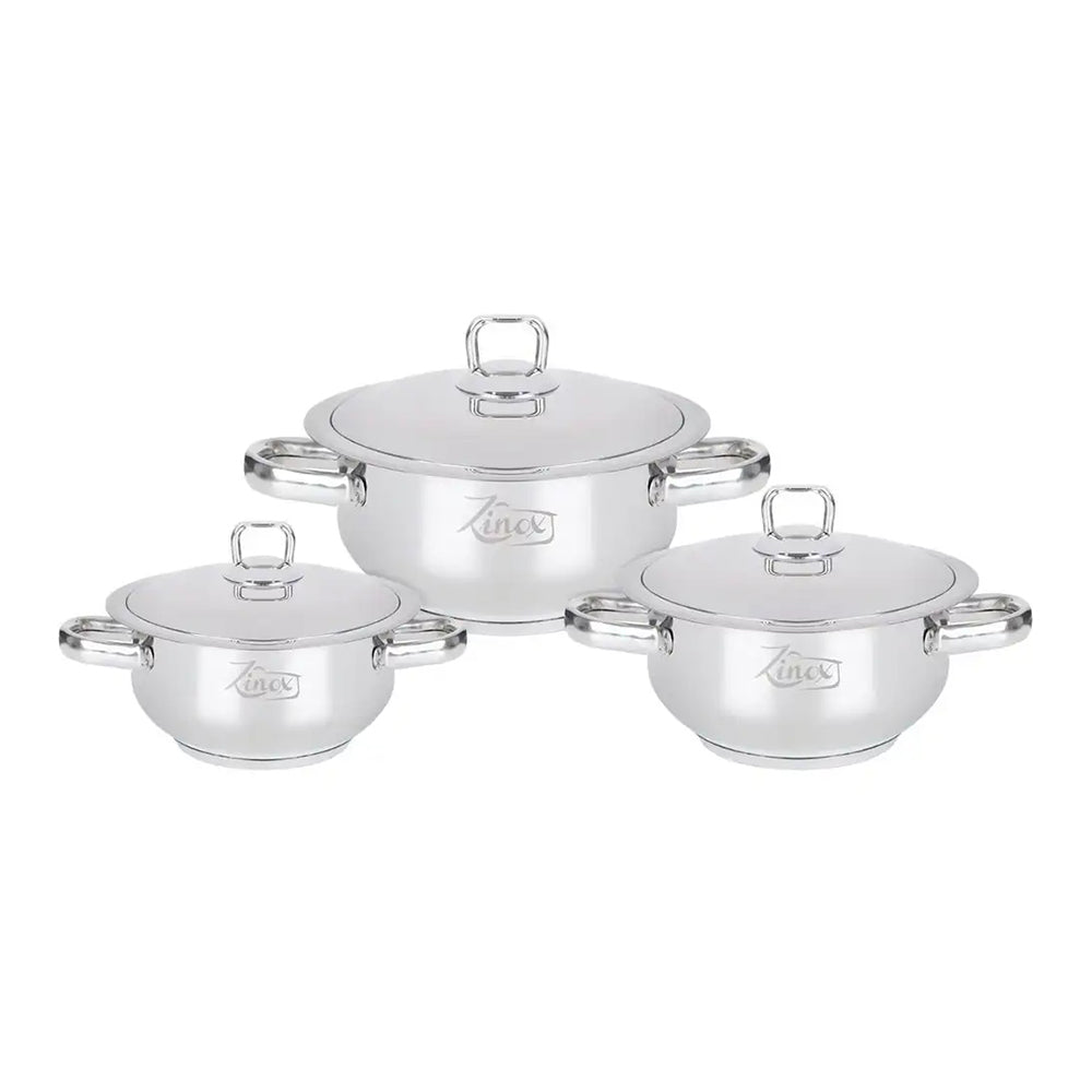 Classic 6-piece stainless steel cookware set