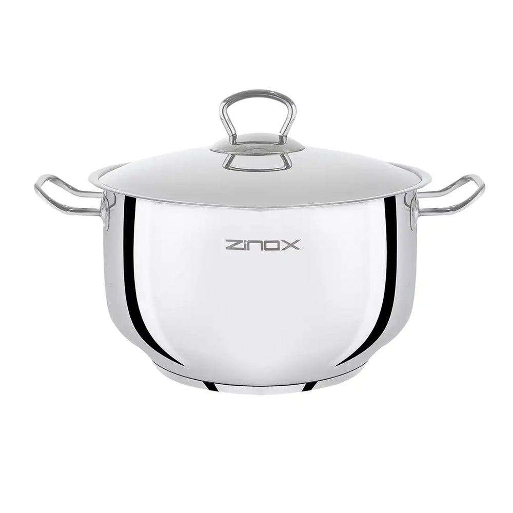 طقم حلة سمارت ZINOX استانلس 10 قطع