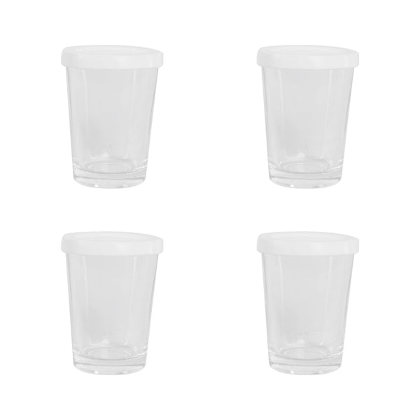 Sunay Yogurt Cup Set, 4 Pieces, MAR-1004 - Mohamed Abdel Rahim