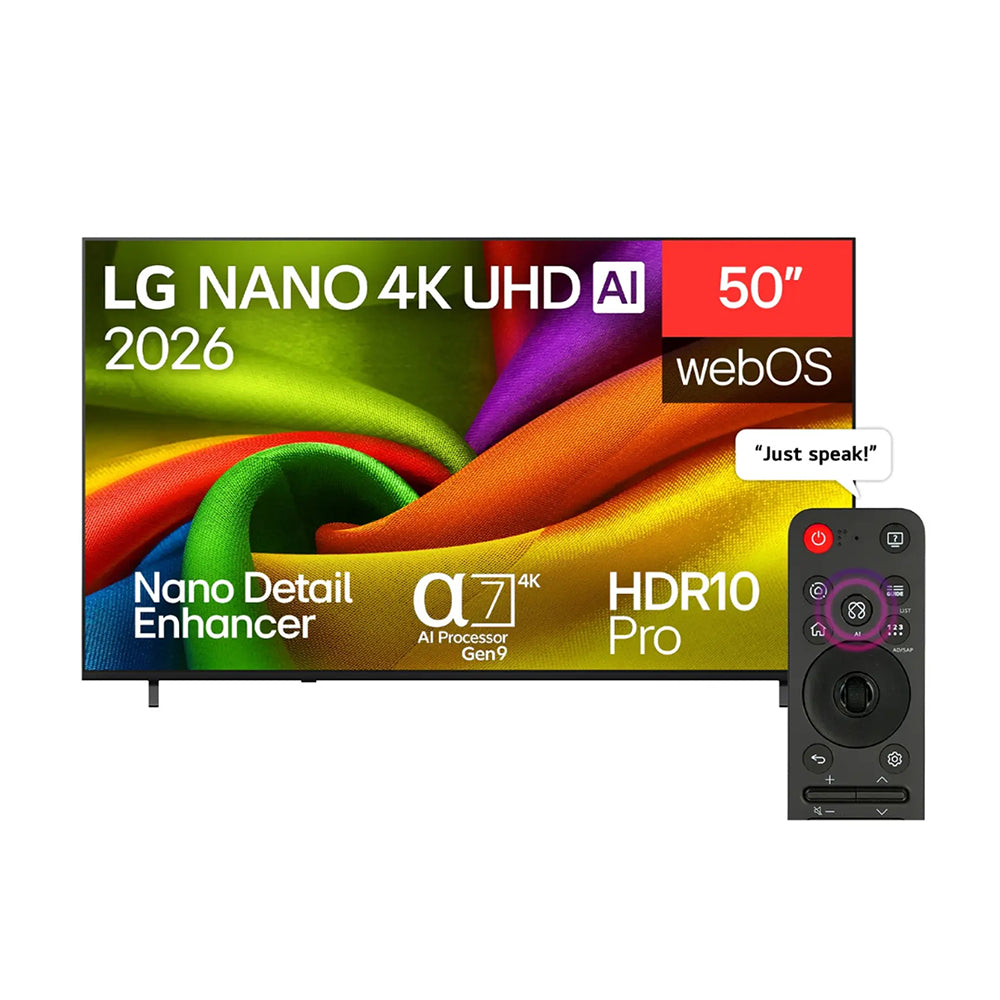 شاشة ال جي نانو سمارت 50 بوصة 4K موديل 50NU85CB6LA 
