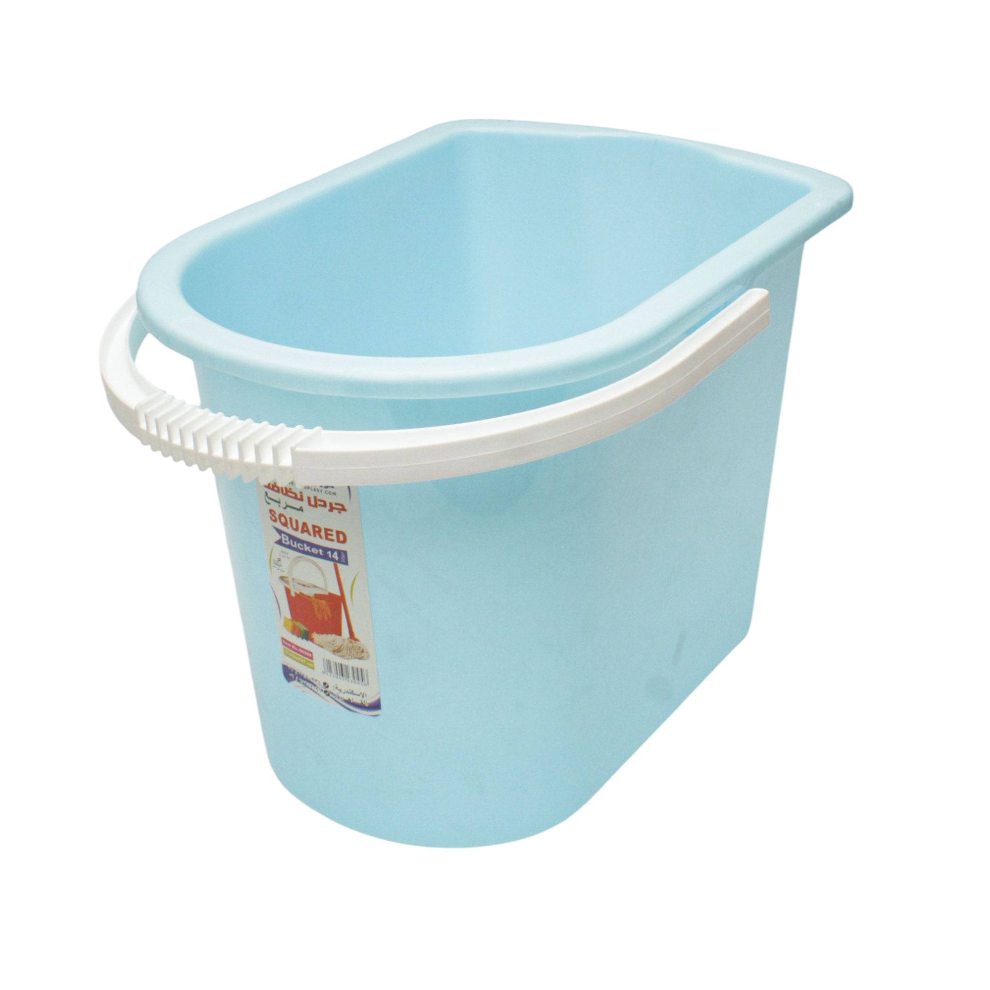 Square cleaner bucket