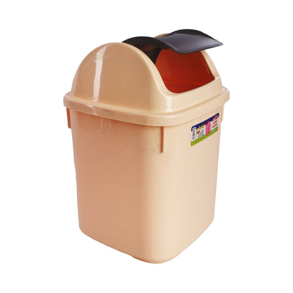 Japanese wastebasket from Khorshid Plastics, multi-colored