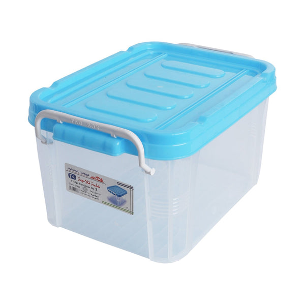 Khorshid Plastic Multi-Colored Jumbo Fridge Box, Size 2