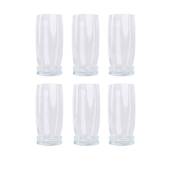 شوب عصير زجاج 8 قطعة CARTINA - الفيروز