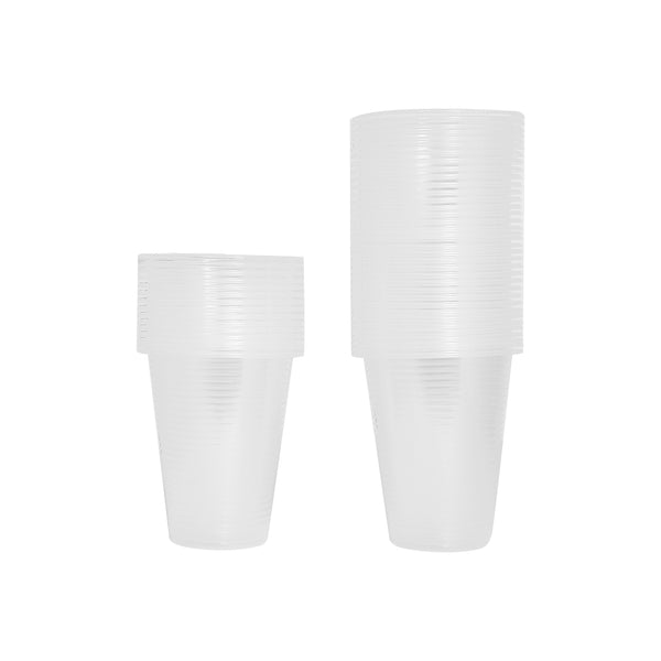 كوب مياة بلاستيك ايليت صغير 50 قطعة موديل 93