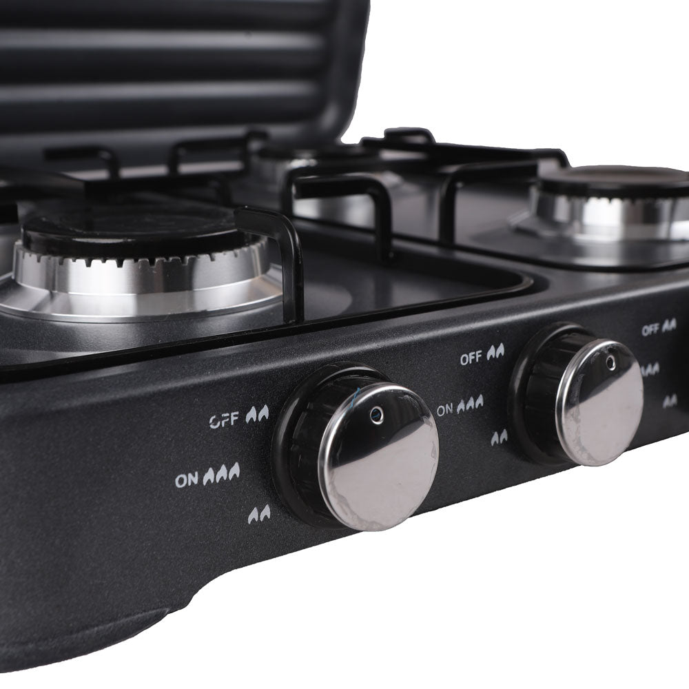 مسطح غاز 4 عين فلامنجو موديل FM-ST4B