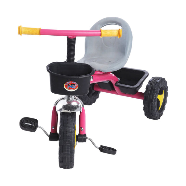 Children's tricycle with front basket