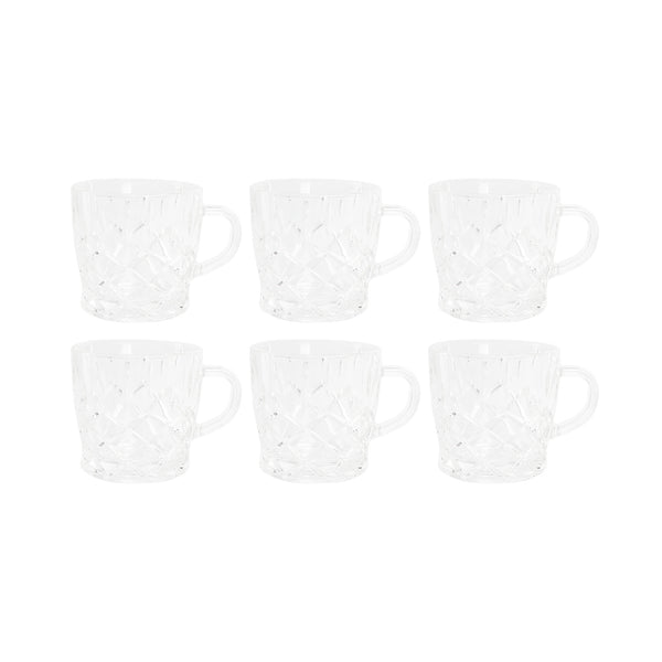 مج الجوهرة 6 قطعة موديل 618 - الفيروز