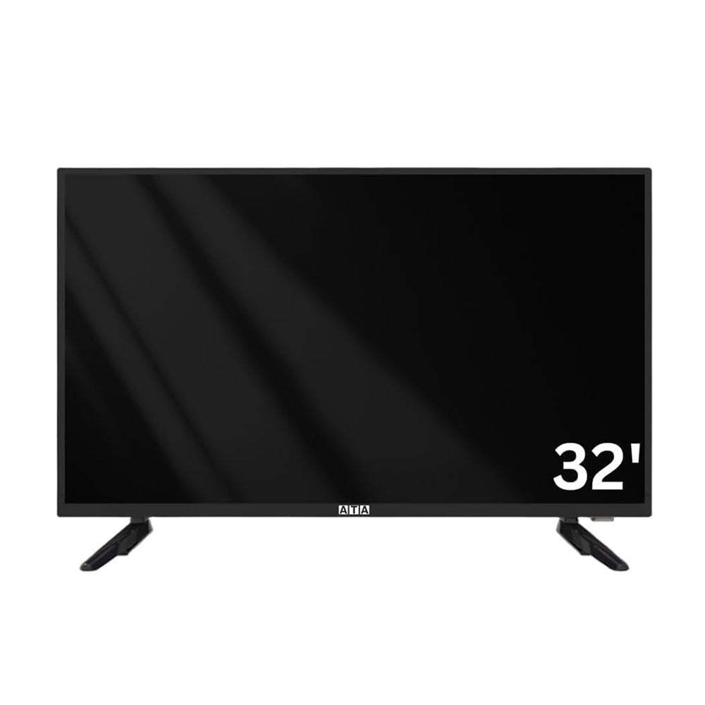 شاشة ATA بدون اطار 32 بوصة  HD موديل 32HON - لون اسود