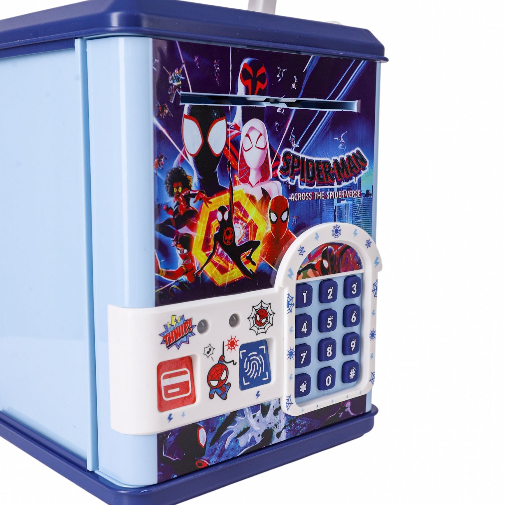 لعبة حصالة بصمة موسيقي TOYS LAND سبايدر مان موديل WF-3015SM 