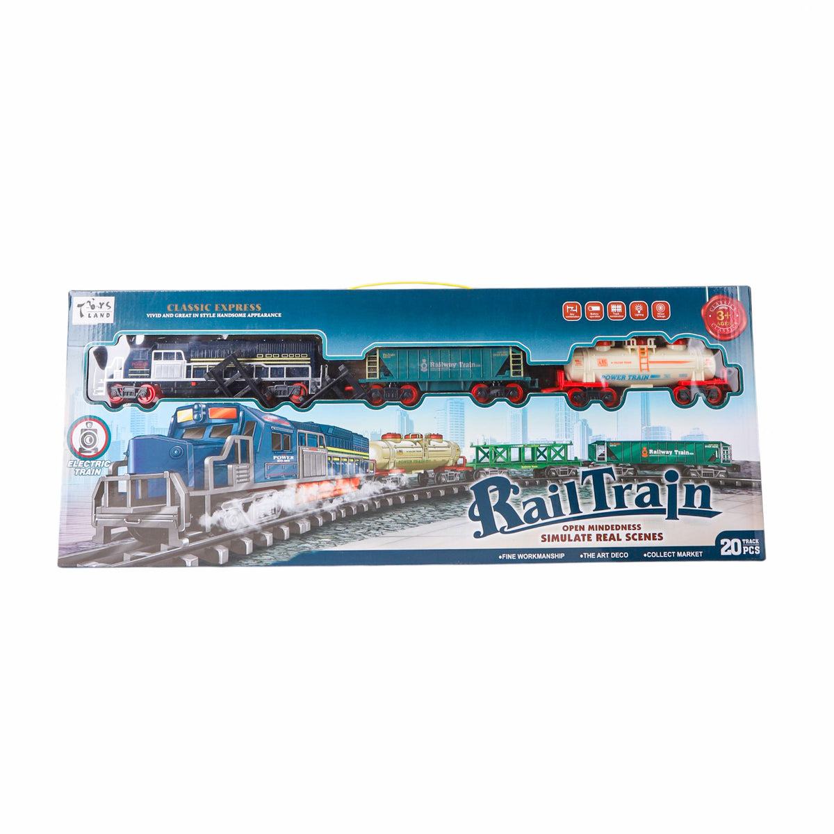 لعبة اطفال قطار TOYS LAND موديل 3-2077 