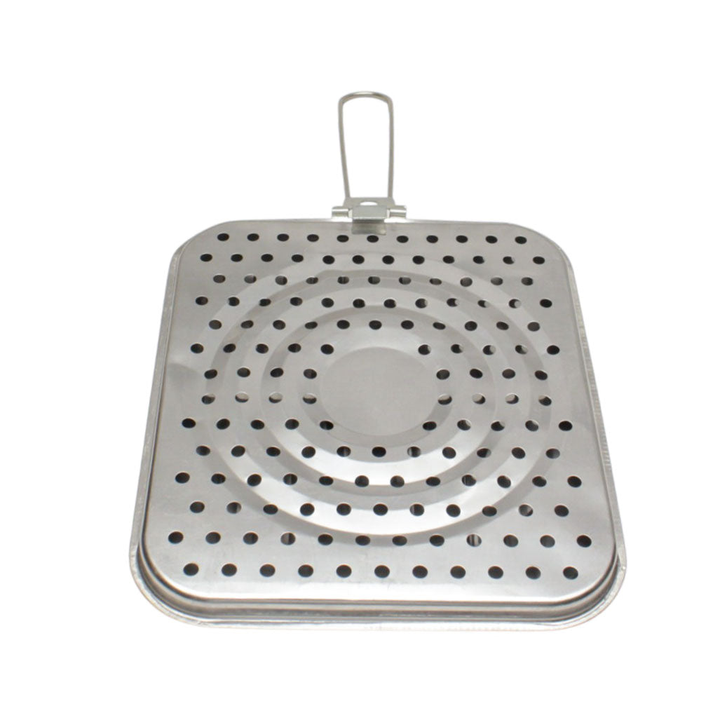 Shiyata + Ribbed Stainless Grill Model 15776