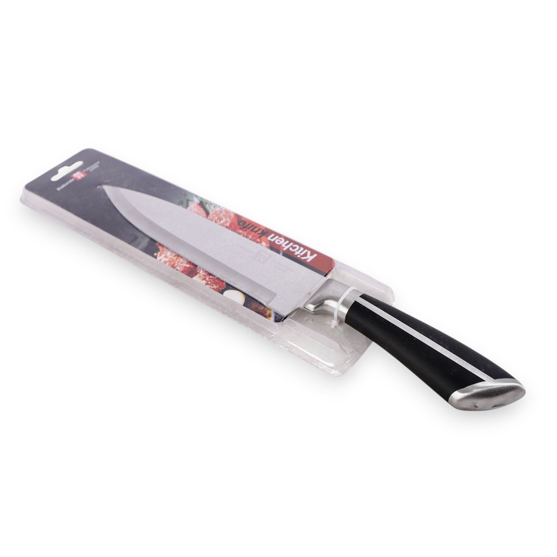 Black Silver Line 7 Inch Hand Knife - King