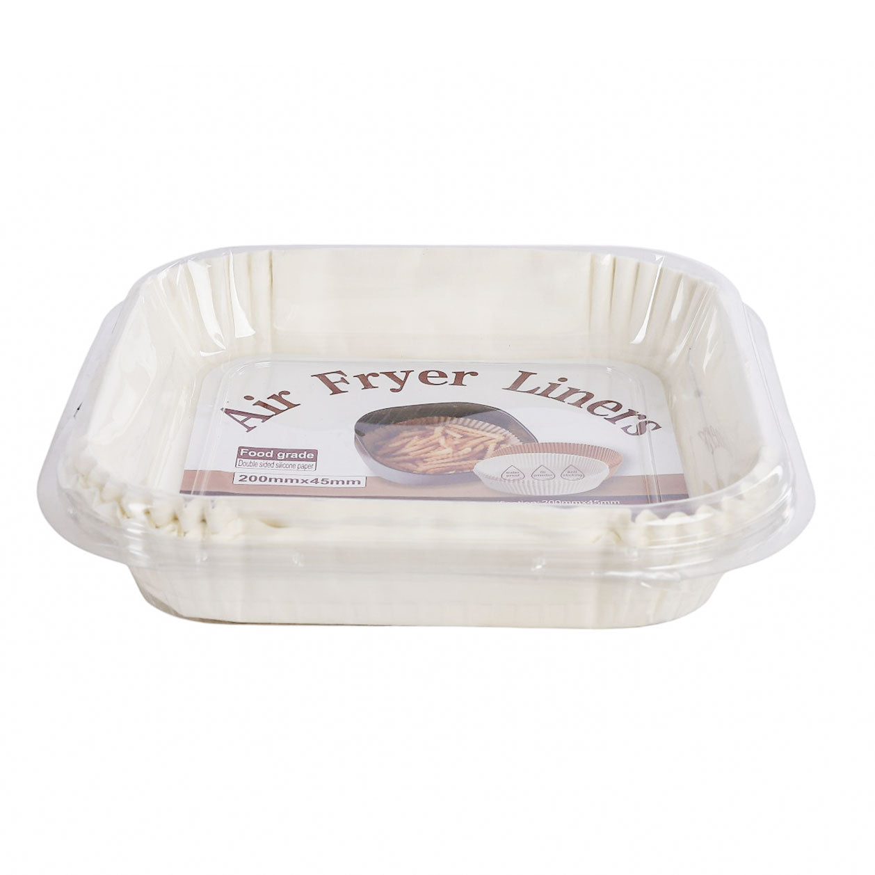 طبق اير فراير FOOD GRADE مربع   (TN) 