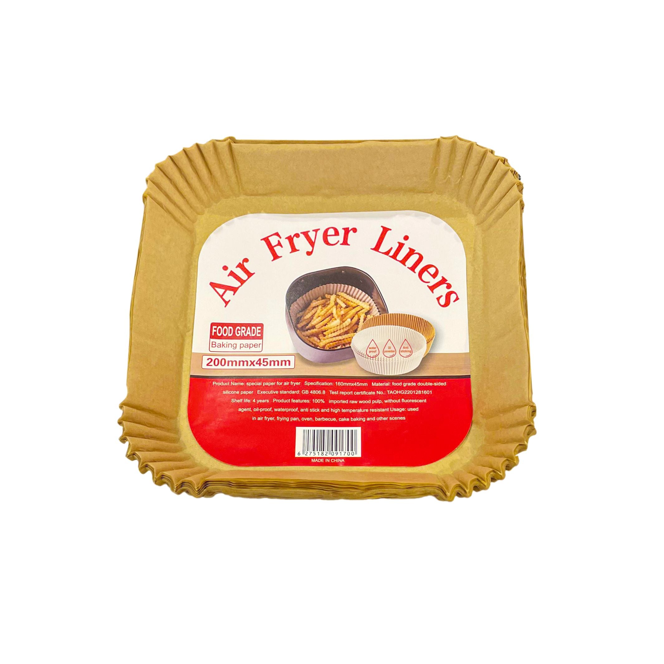 طبق اير فراير FOOD GRADE مربع   (TN) 