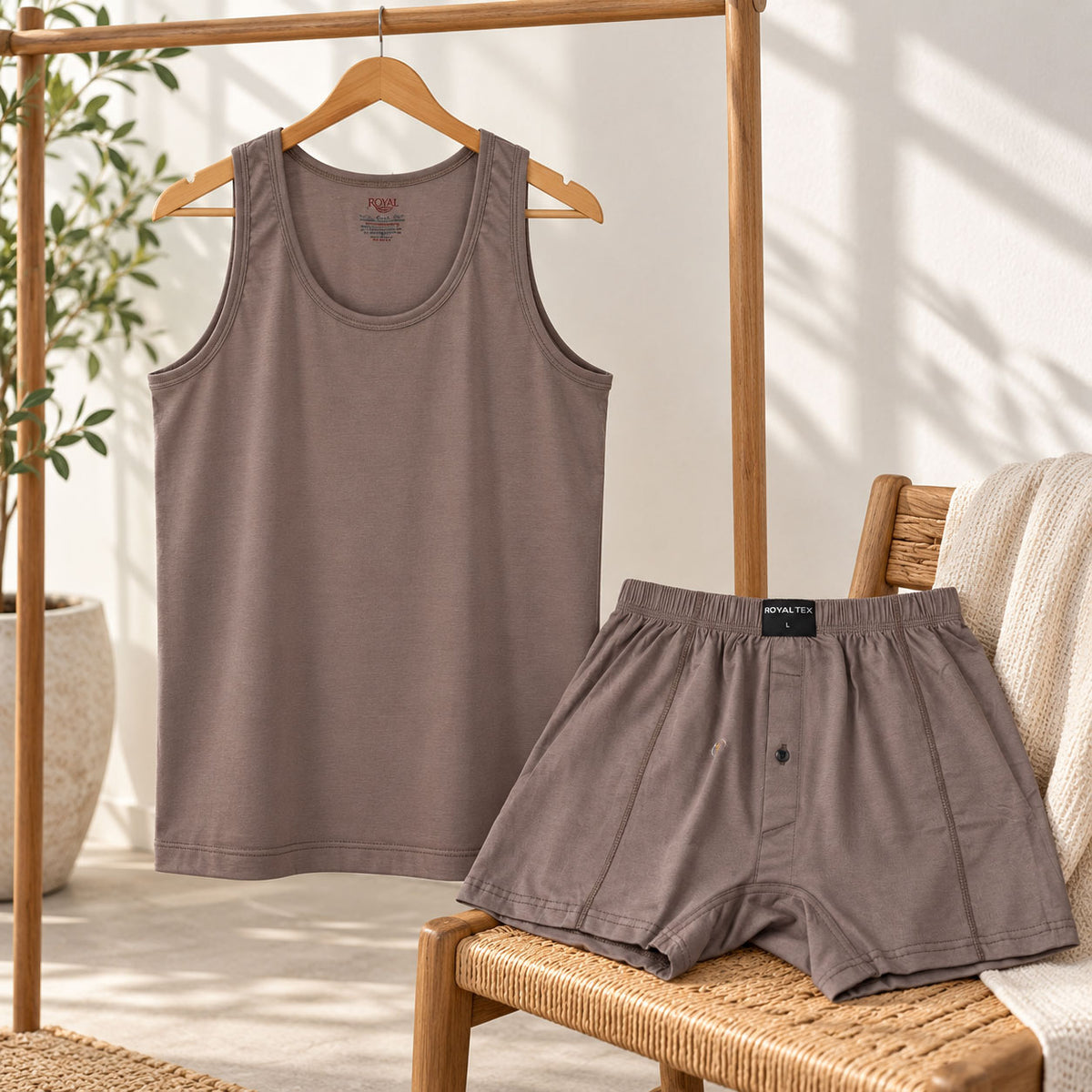 طقم رجالي ألوان مو501 - رويال تكس - 629850680102
