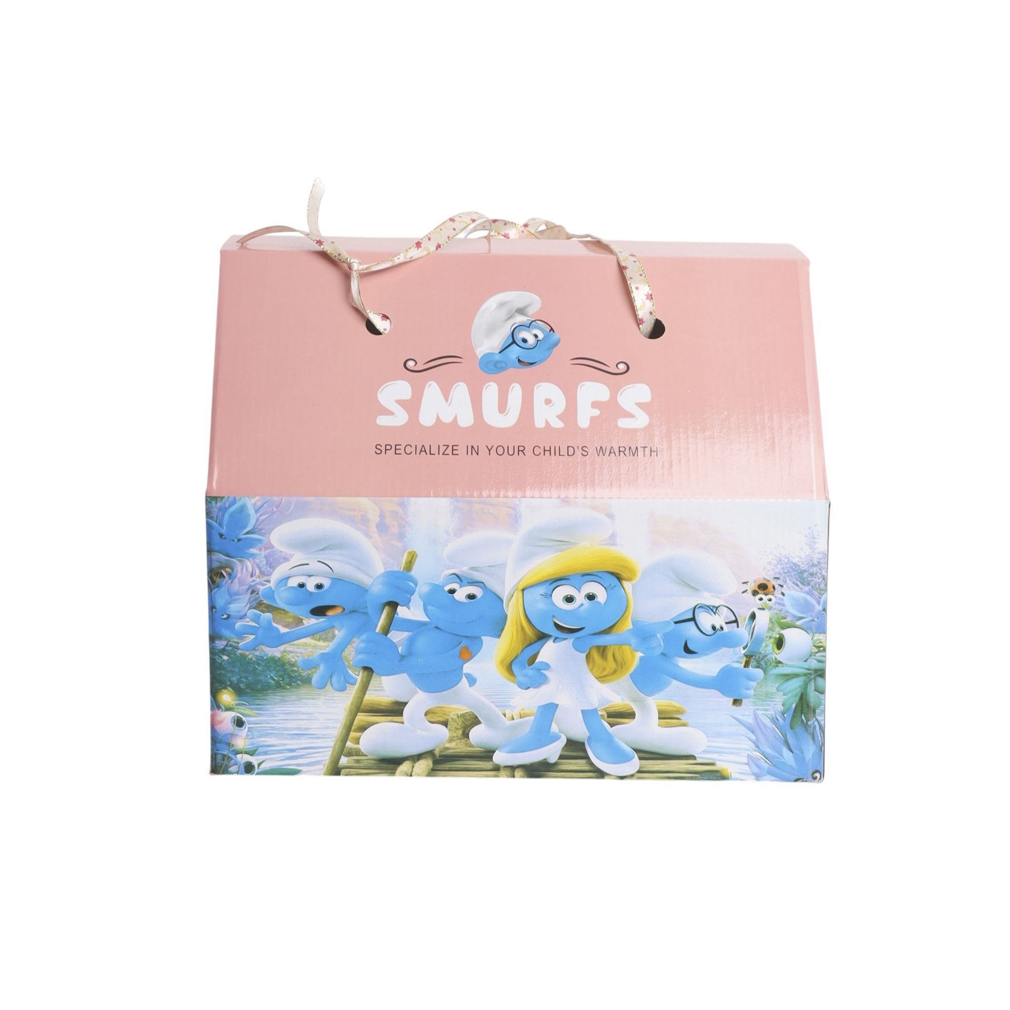 بطانية بيبي حفر سنافر SMURFS مشجر موديل 103 