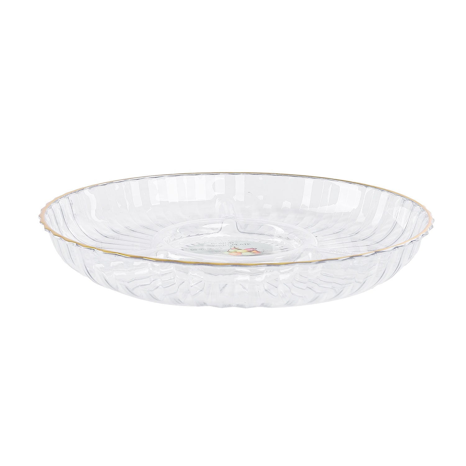 طبق تسالي اطار ذهبي 3 عين مقاس 28 موديل 15354 