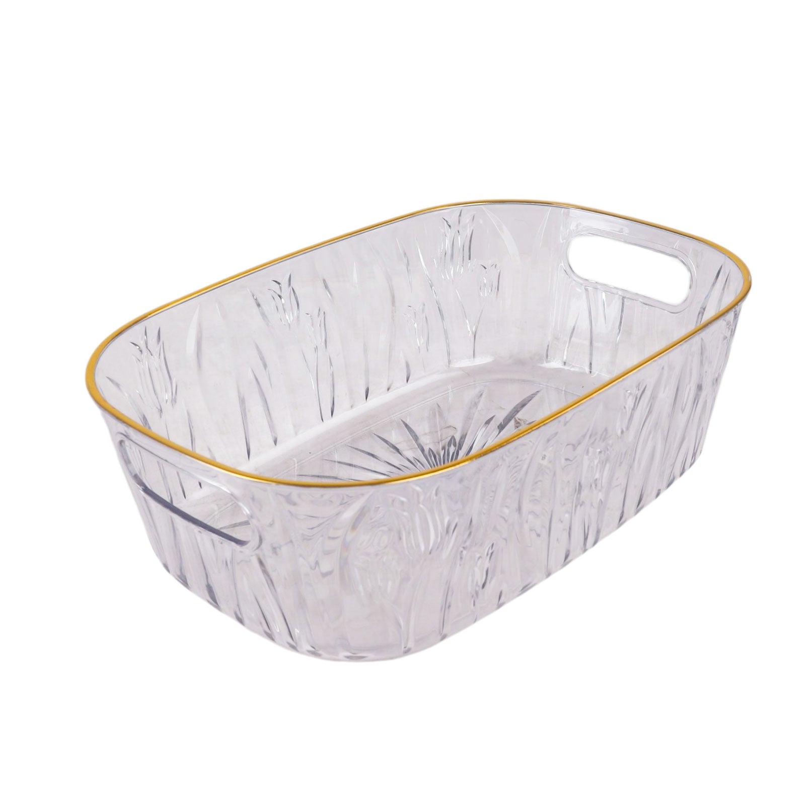 منظم شفاف اطار ذهبي بيضاوي بيد غويط لوتس م2 -134 