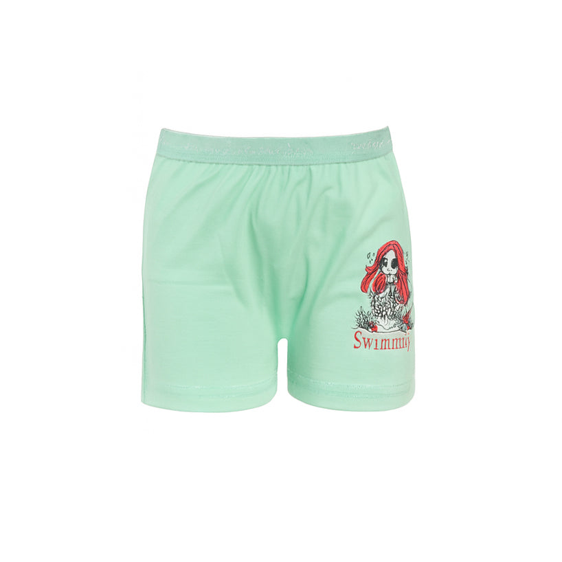 طقم بناتي حمالة رفيعة سادة 100807 - كيوت 