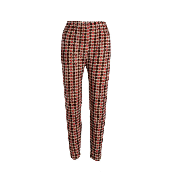 Women's Summer Floral Viscose Pants ONE SIZE